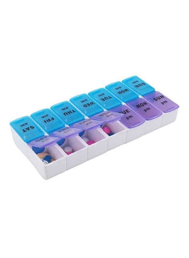 XbotMax - Weekly Pill Organizer Medicine Box - Image 1
