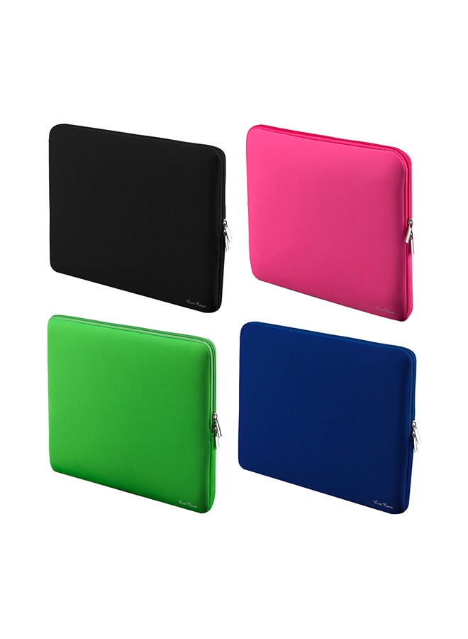Zipper Soft Case For MacBook Air Ultrabook Laptop Notebook Sleeve Bag 11-inch Pink  - Image 4
