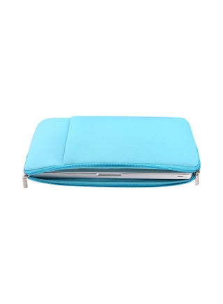 Laptop Sleeve Soft Zipper Case Cover For MacBook Air Pro Ultrabook Notebook Tablet Pouch Bag 11/12/13/14/15/15.6/17 Blue - v1560831755/N24578966A_1