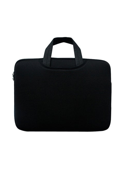 Soft Sleeve Bag Case Briefcase Pouch For Ultrabook Laptop Notebook Portable Handle Bag 15-inch Black