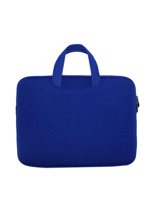 Soft Sleeve Bag Case Briefcase Pouch For Ultrabook Laptop Notebook Portable Handle Bag 14-inch Blue - v1560831767/N24579035A_1