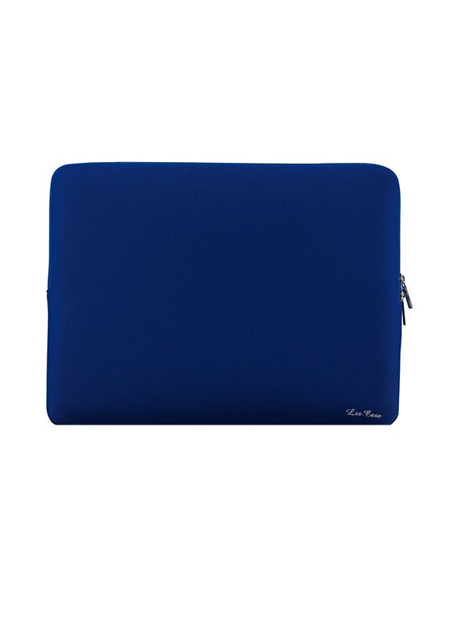 Lss - Zipper Soft Case For Ultrabook Laptop Notebook Portable Sleeve Bag 14-inch Blue - Image 1