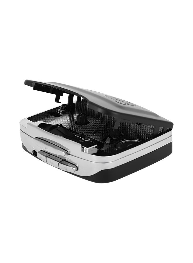 ماركة غير محددة شريط تحويل من شريط كاسيت إلى MP3 مع سماعات أذن V242 أسود/ أبيض  - Image 5