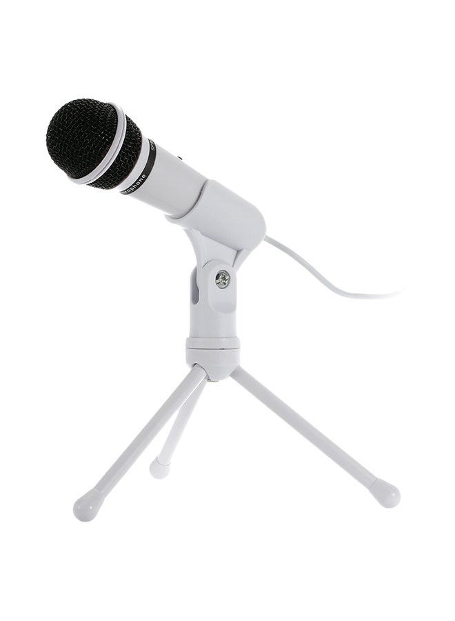 Condenser Microphone With Stand V191 White/Black  - Image 1