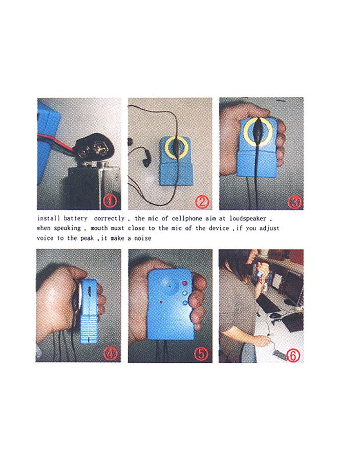 Generic Portable Voice Changer H430 Blue  - Image 4