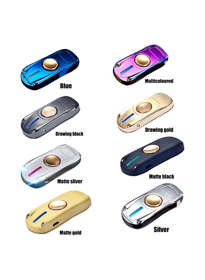 Generic Sports Car Shape Fingertips Electronic Lighter Silver/Blue  - Image 3