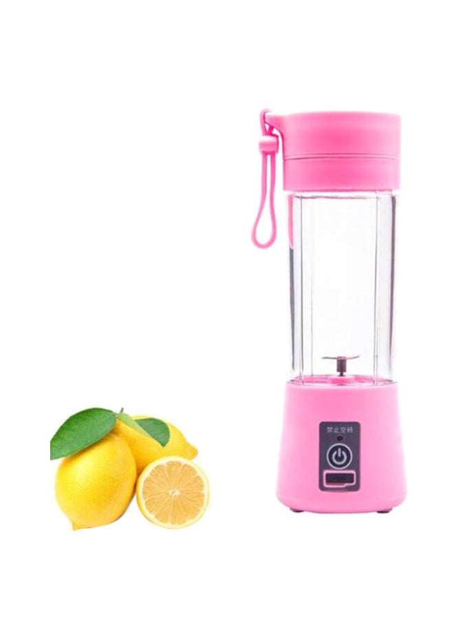 ماركة غير محددة عصارة فاكهة كهربائية محمولة متعددة الاستخدامات 400 ml PO12374 وردي  - Image 1