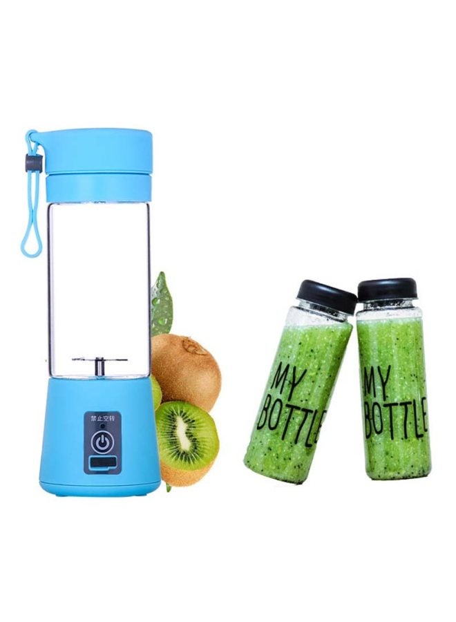 Mini Multifunctional Portable Electric Fruit Mixing Machine PO12373 Blue  - Image 3