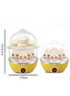 Generic Multifunctional Automatic Double Layer Egg Boiler PO12364 Multicolour  - Image 2