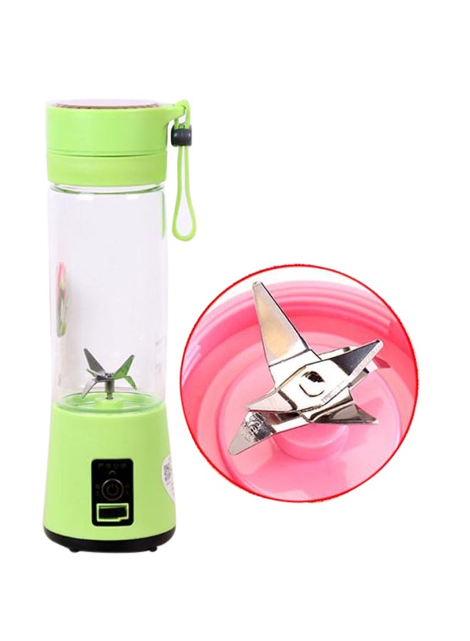 خلاط عالِ الطاقة بتصميم كوب عصير مُزود بمنفذ USB للشحن 600.0 ml PO12375 أخضر - Image 1