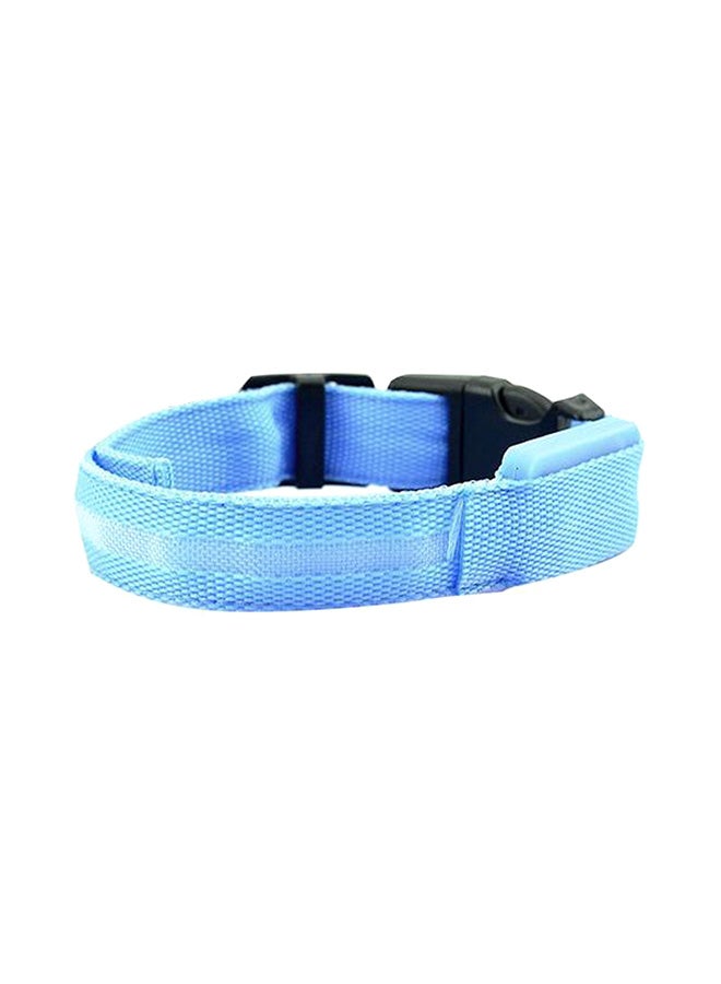 Generic Night Safety LED Adjustable Pet Collar Blue Myard  - Image 1