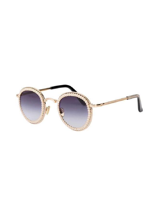 PARTAGAS Women's Pearl Round Frame Sunglasses - Image 1