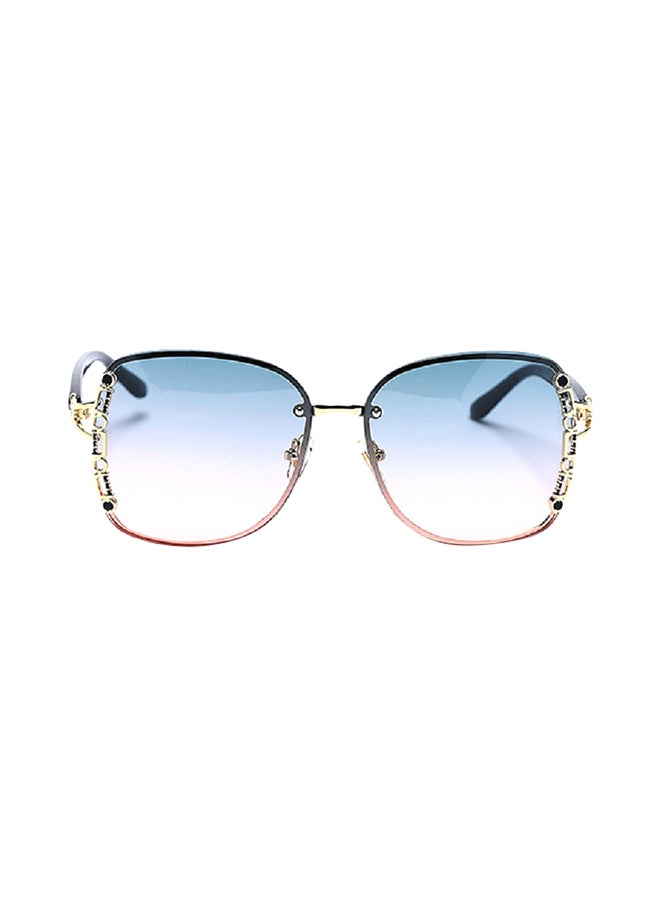 PARTAGAS Women's Anti-UV Square Frame Sunglasses - Image 2