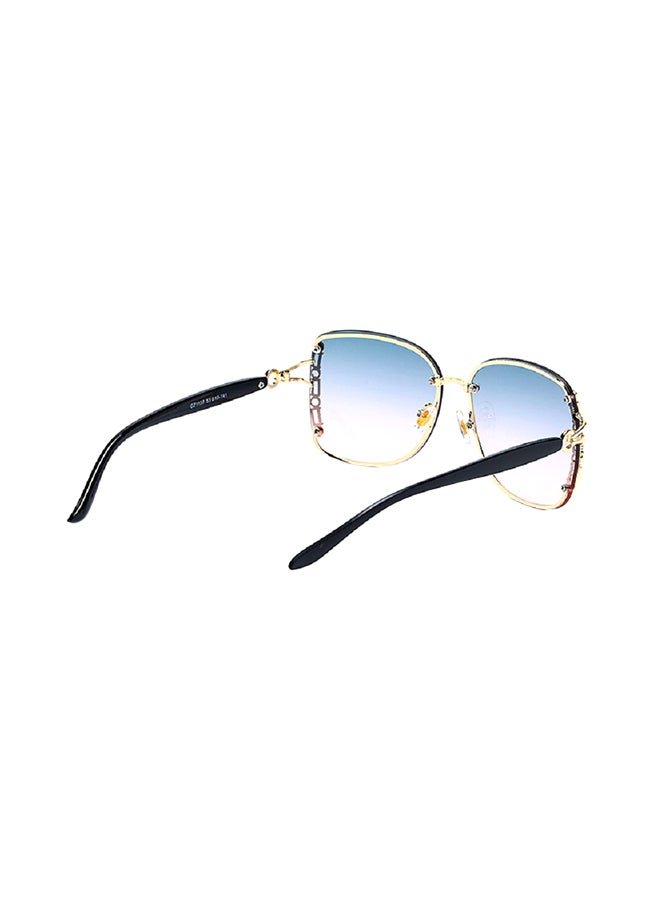 PARTAGAS Women's Anti-UV Square Frame Sunglasses - Image 3