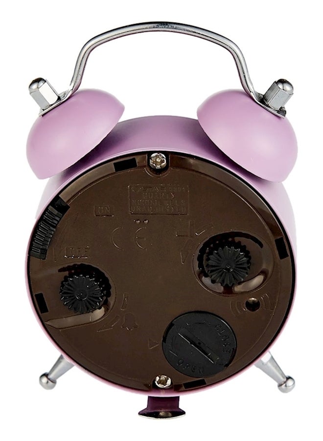 Round Belt Battery Mini Alarm Clock Multicolour  - Image 3