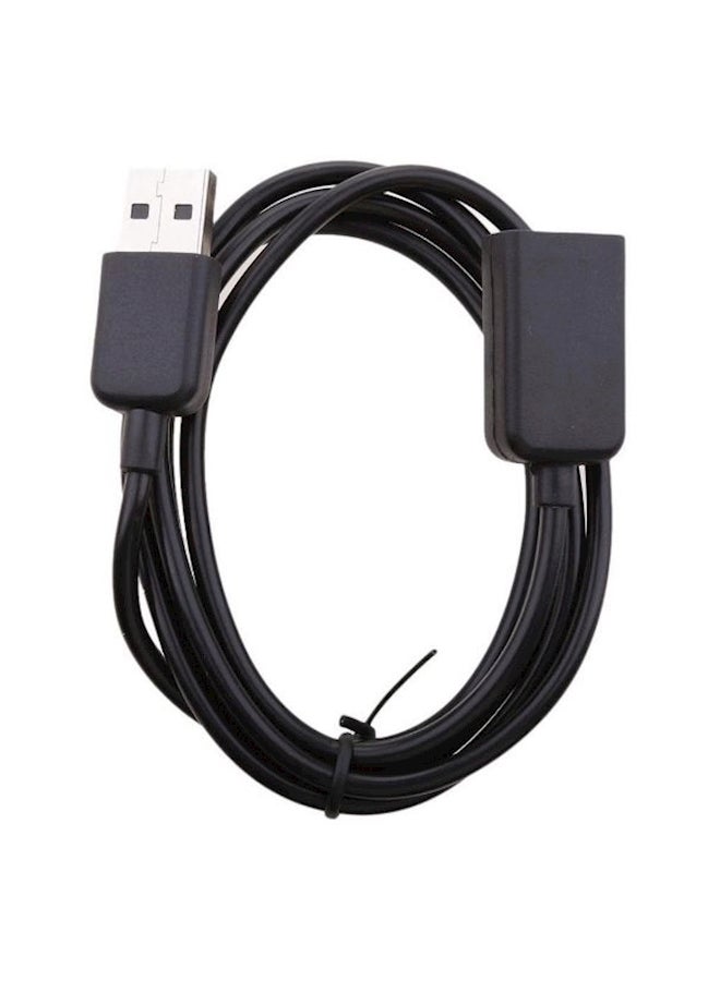 USB Power Charger Cable For Polar M200 Gps Smart Watch Black - Image 1