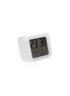 Glowing Led 7 Color Change Digital Alarm Clock Multicolour