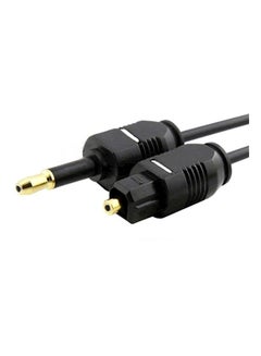 1 Meter Toslink Male To 3.5Mm Mini Male Digital Optical Fiber Audio Cable Black