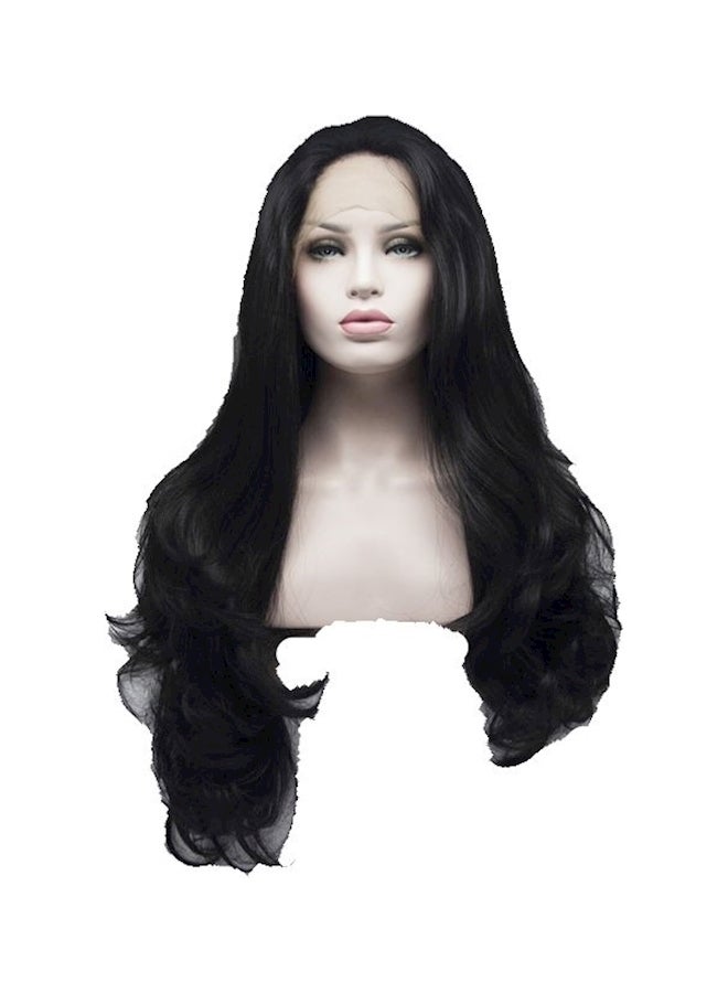 Long Hair Hair Extension Black - Image 1