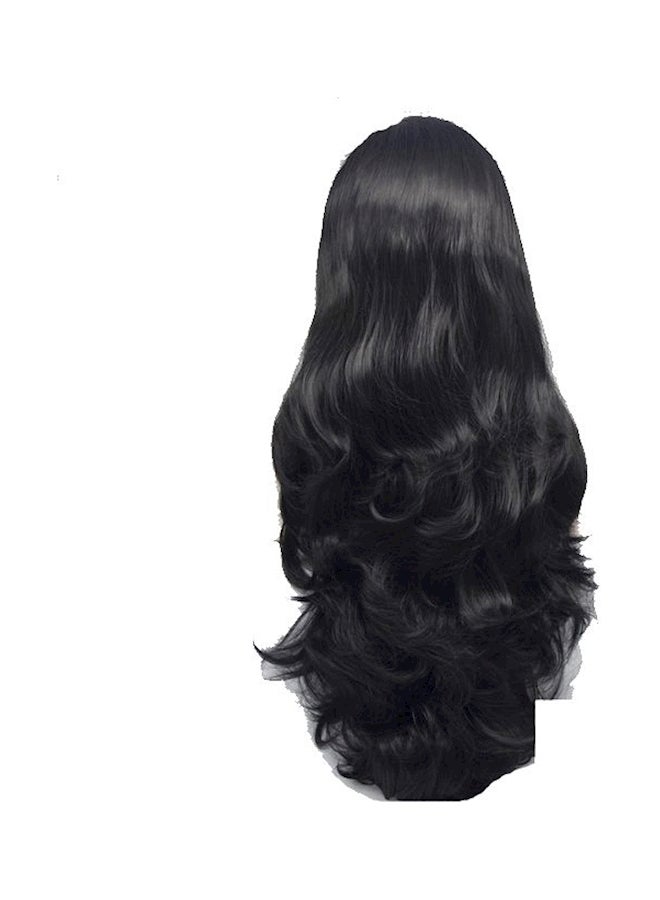 Long Hair Hair Extension Black - Image 3