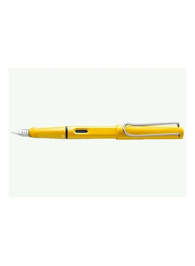 Fountain Pen Yellow/Silver