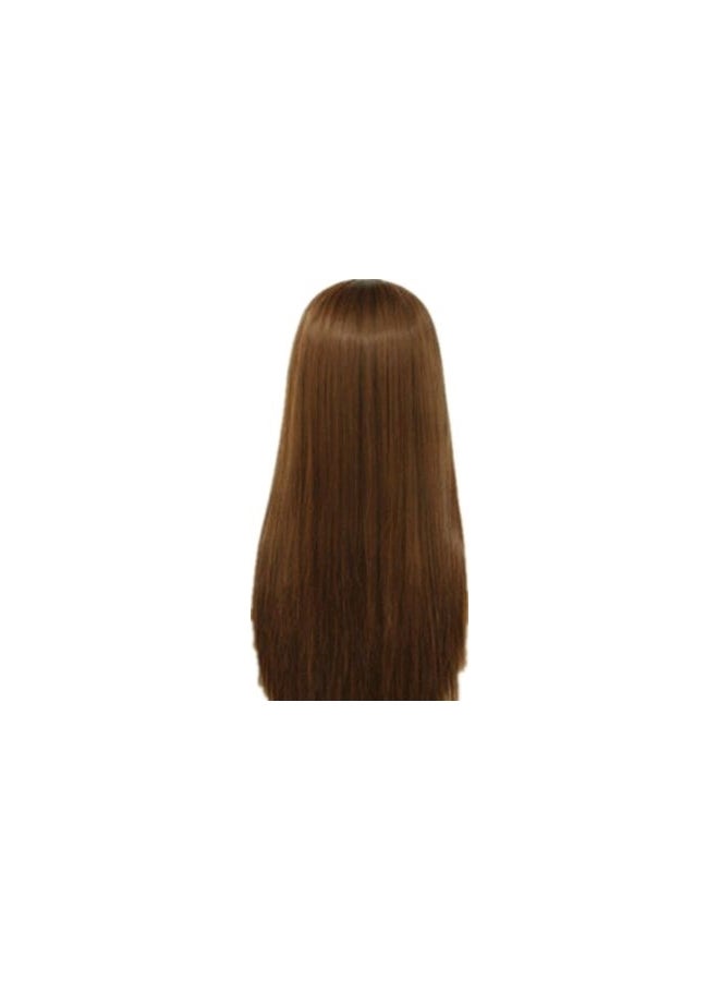 Long Straight Natural Wig Synthetic Heat Resistant Hair Wigs For Brown - Image 1
