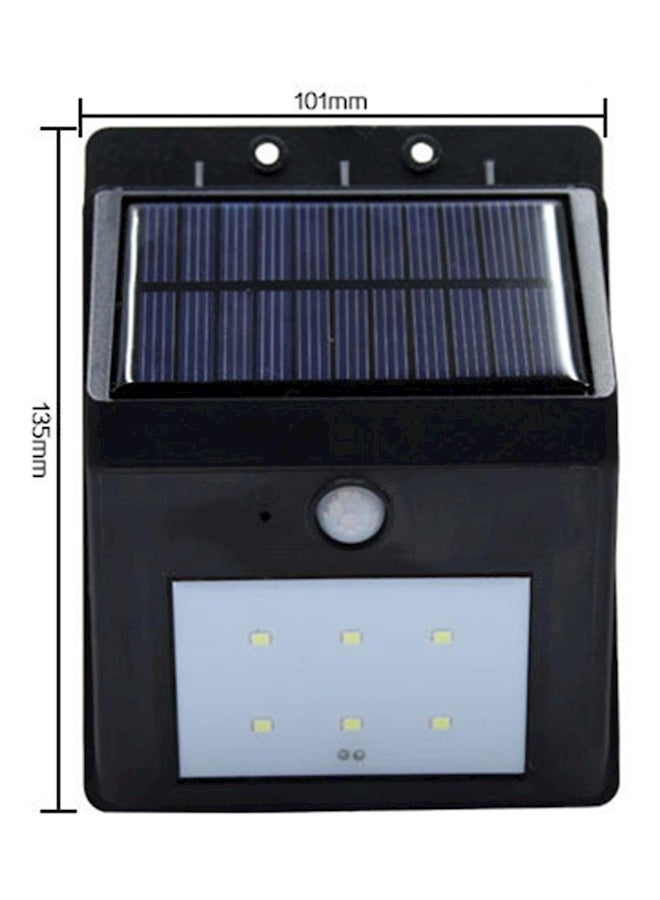 Outdoor Solar Motion Senor Detector Wall Lamp White - Image 3