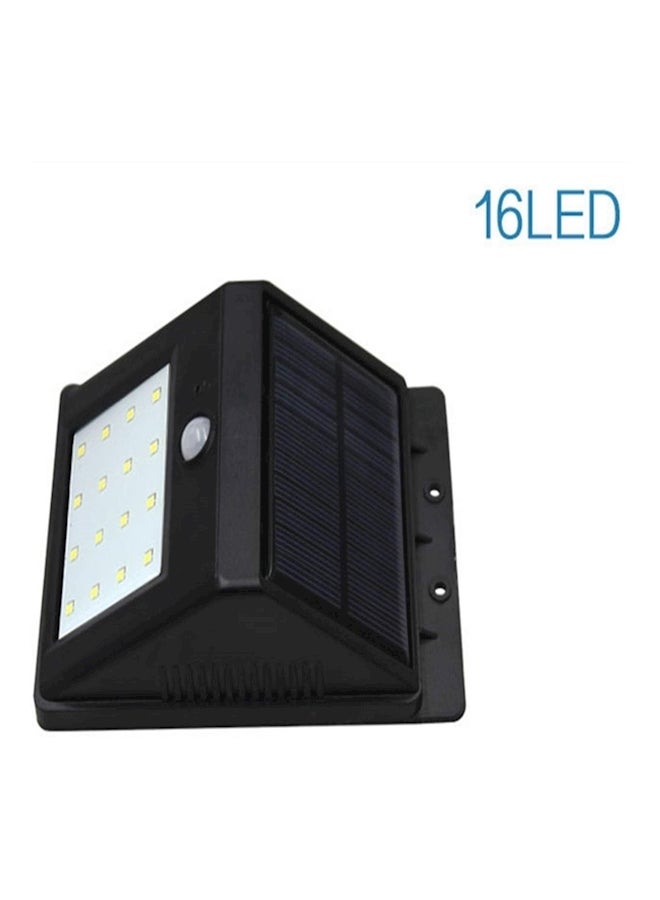 Outdoor Solar Motion Senor Detector Wall Lamp White - Image 2