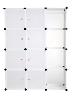 Generic 12 Cubes Wardrobe Storage White  - Image 1