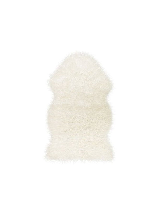Generic Lamb Fur Industrial Rug White  - Image 1