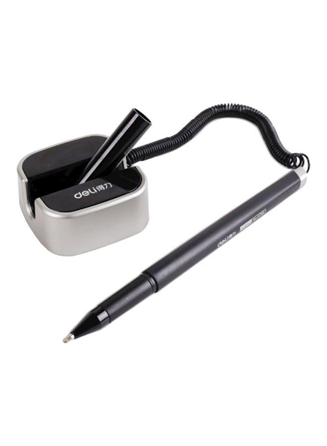 Deli Gel Ink Counter Pens Grey/White - Image 1