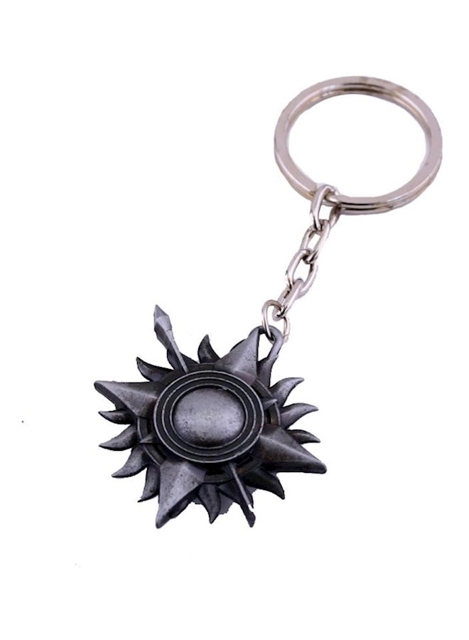 Generic - Metal Keyring Black/silver - Image 1