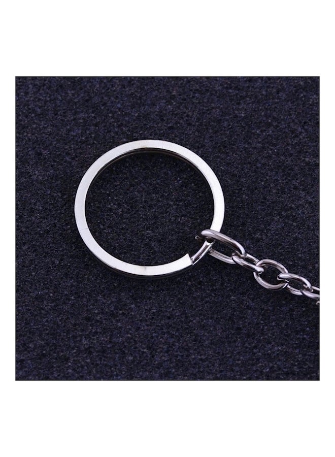 Generic - Metal Keyring Black/silver - Image 1