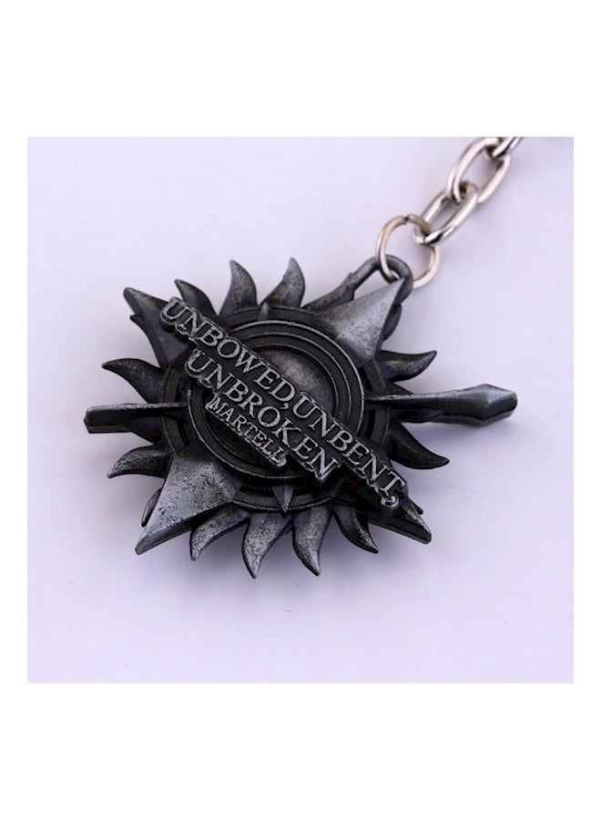 Generic - Metal Keyring Black/silver - Image 1