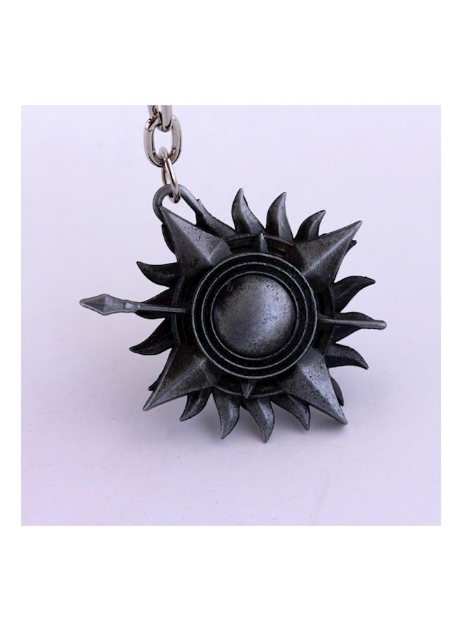 Generic - Metal Keyring Black/silver - Image 1