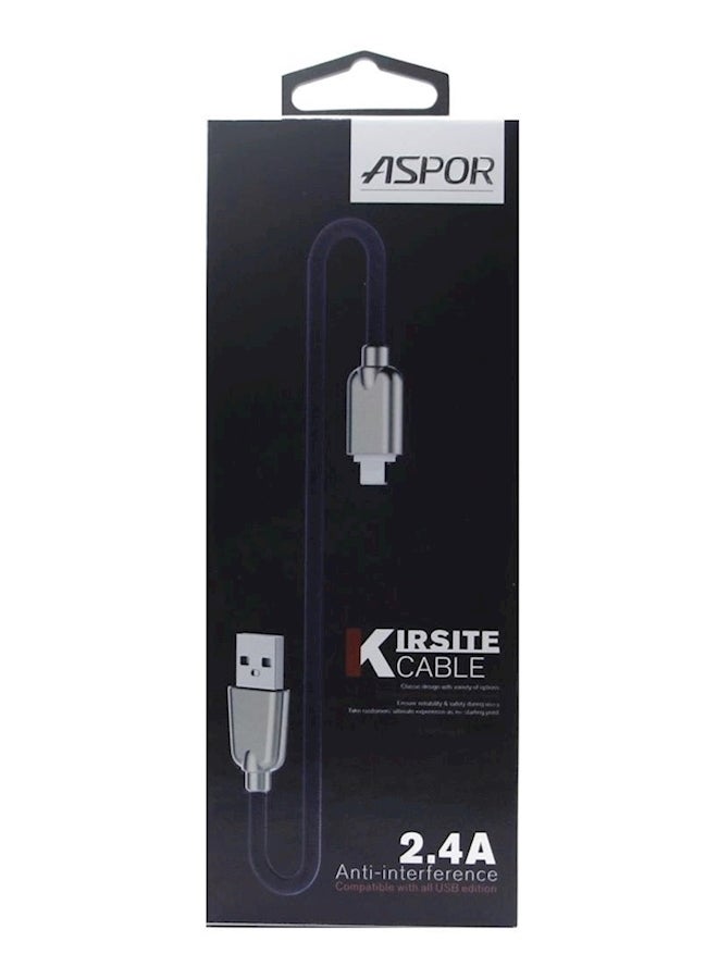 Generic - Aspor A117 Kriste Lightning Cable Blue - Image 1