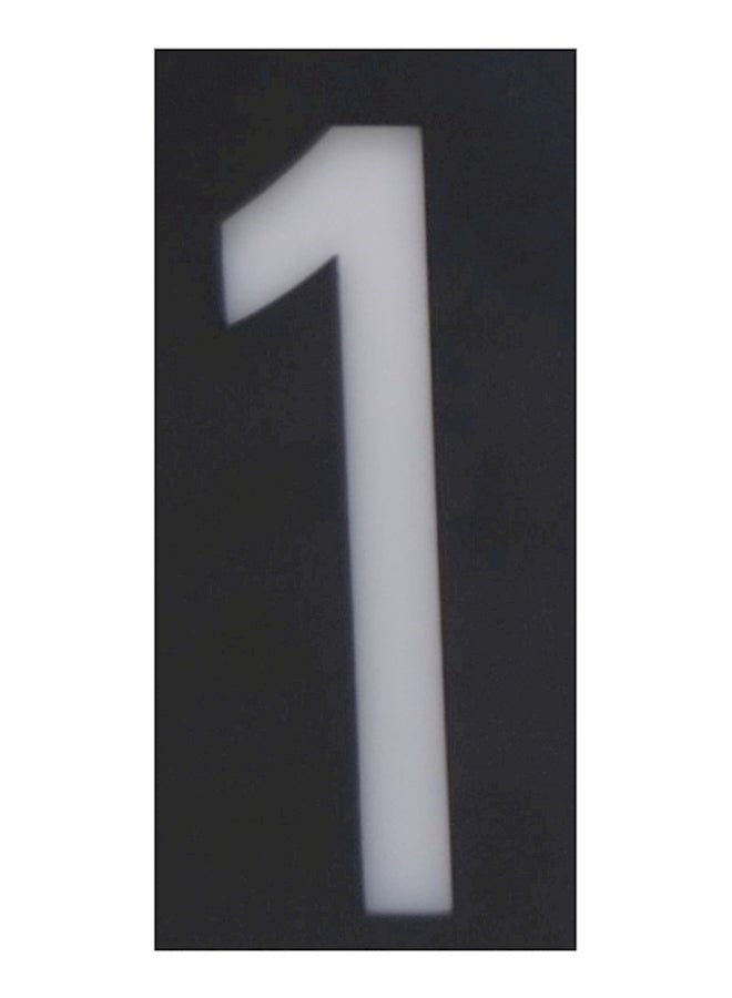 Rechargeable Polysilicon Waterproof Figure Number Plate Digital Display Light Multi Color - Image 1