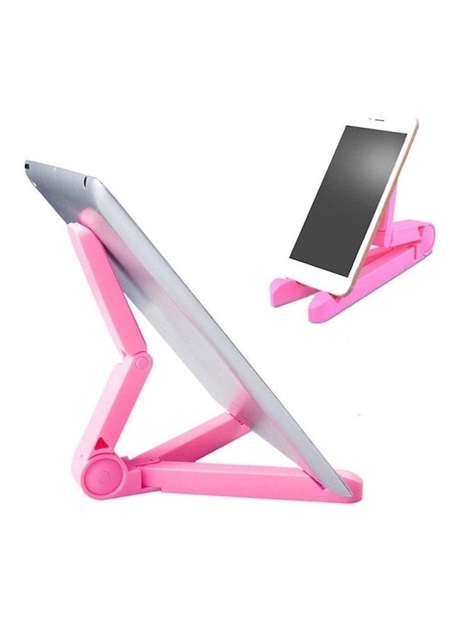 حامل هاتف خلوي قابل للطي وردي - Image 3