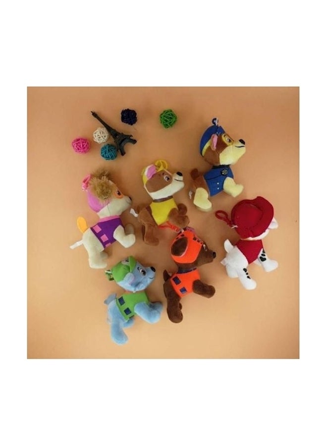 6-Piece Paw Patrol Stuffed Dog Toy 15cm - Image 5