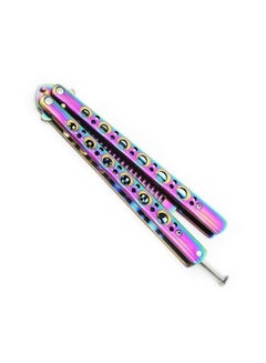 Butterfly Metal Comb Knife Training Tool Purple - v1560838921/N23436142A_3