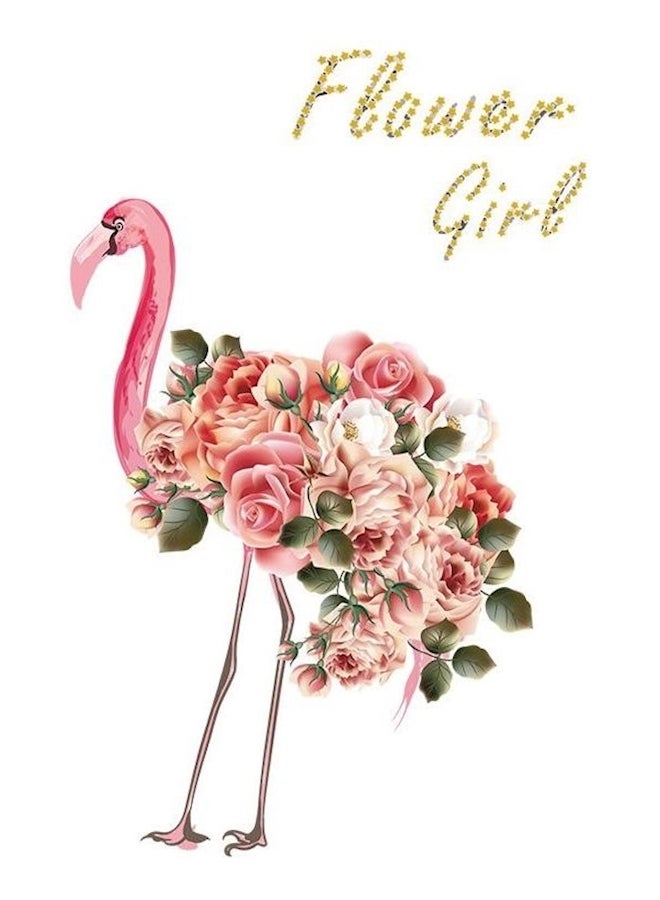Flamingo Vector Wall Decal Multicolour - Image 1