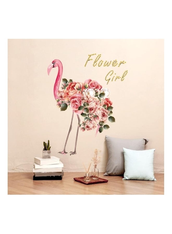 Flamingo Vector Wall Decal Multicolour - Image 2