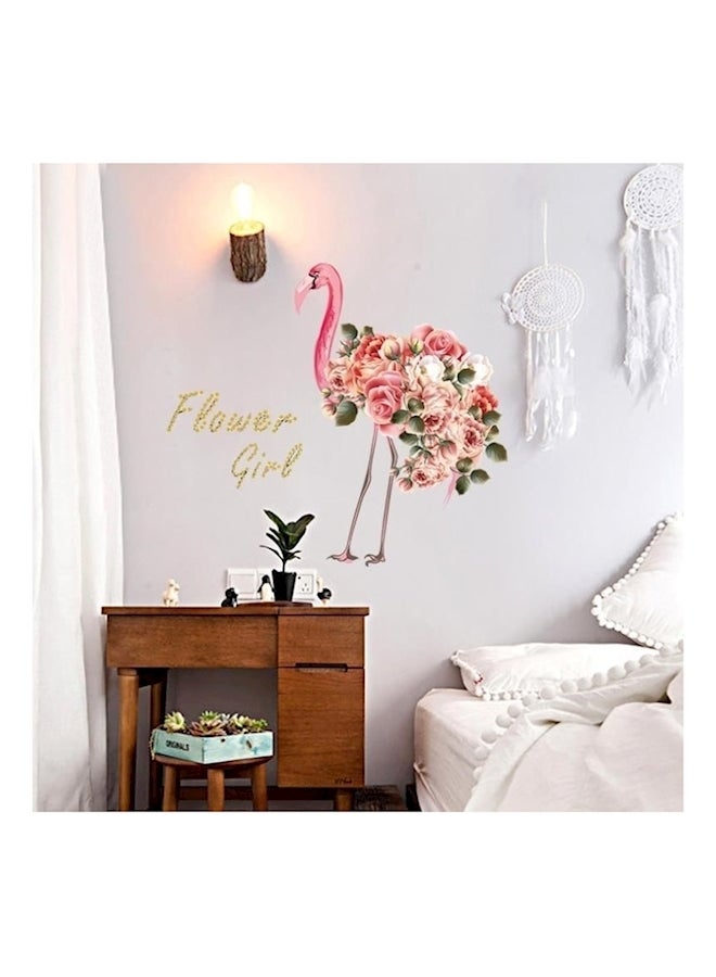 Flamingo Vector Wall Decal Multicolour - Image 3