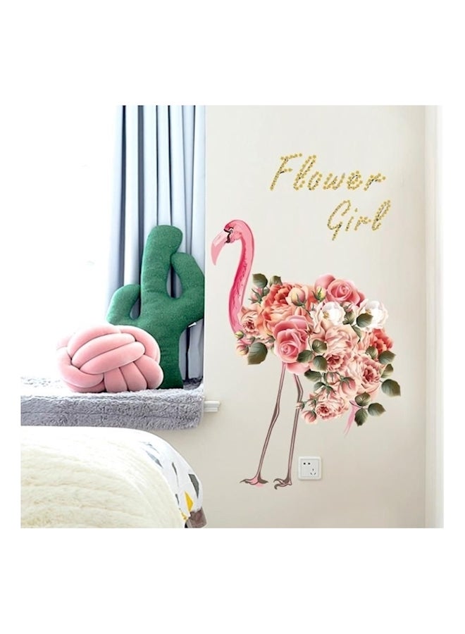 Flamingo Vector Wall Decal Multicolour - Image 5