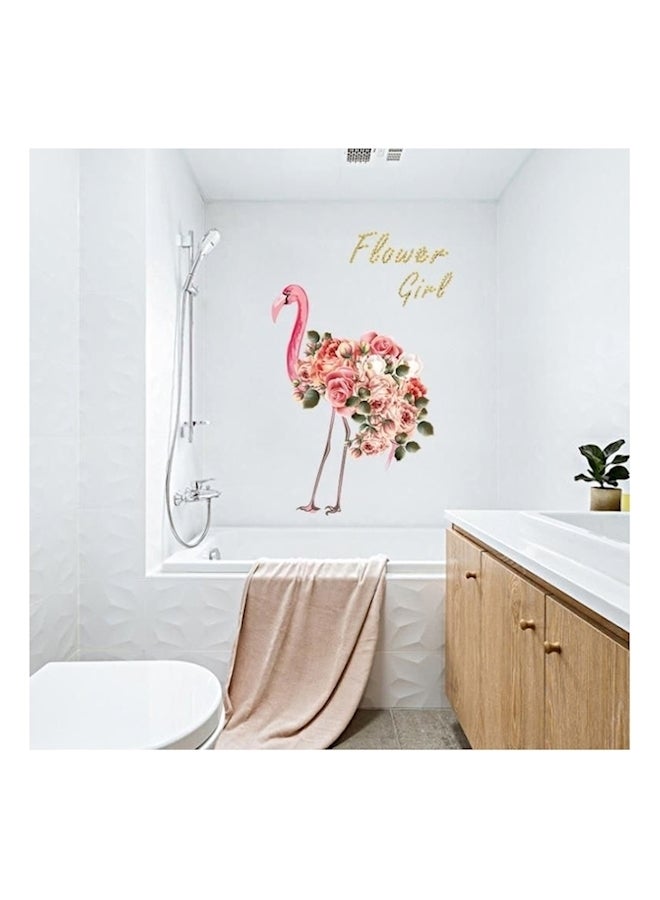 Flamingo Vector Wall Decal Multicolour - Image 4