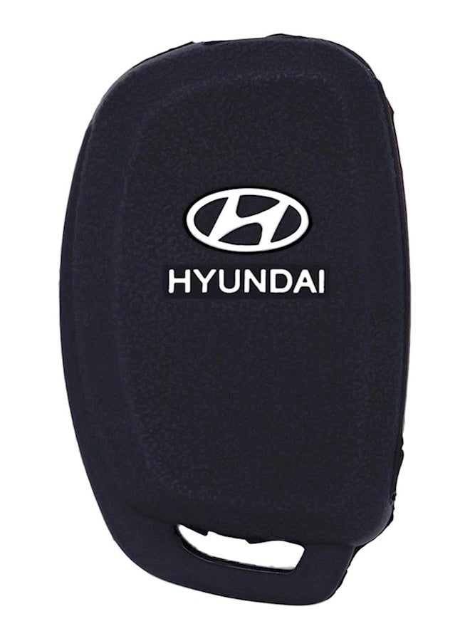 Generic 3-Button Car Key Cover For Hyundai Black  - Image 3