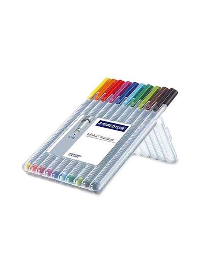 STAEDTLER - 10-Piece Triplus Pen Set Multicolor - Image 1