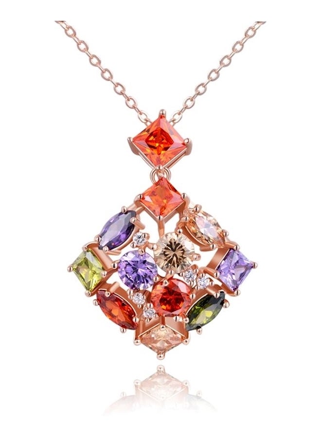 Copper Pendant Necklace - Image 1