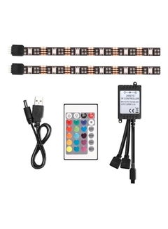 2-In-1 TV Backlight LED Strips Multi Color 50cm