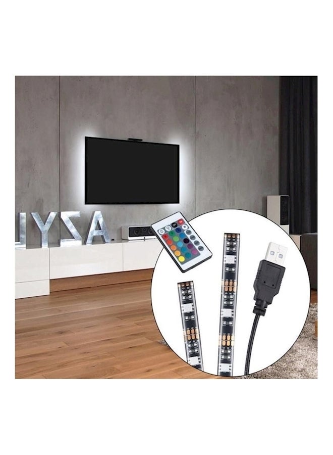 Generic - 2-In-1 TV Backlight LED Strips Multi Color 50cm - Image 1